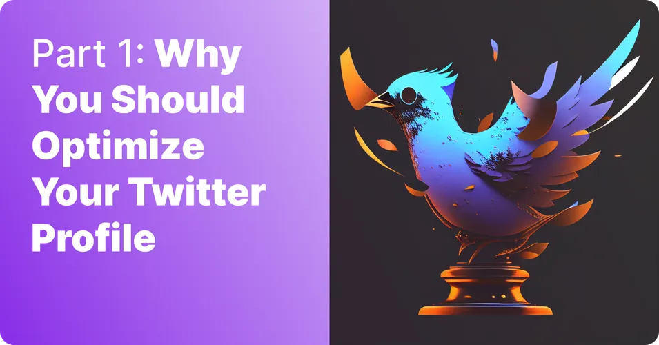 Part 1: Why you should optimize your Twitter profile